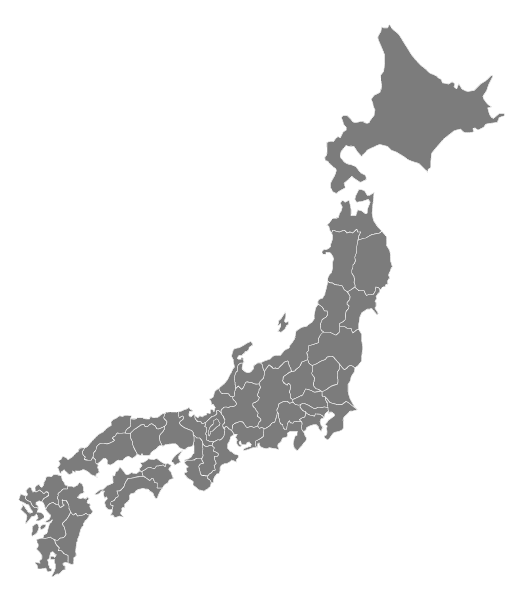 全国対応エリア・日本地図